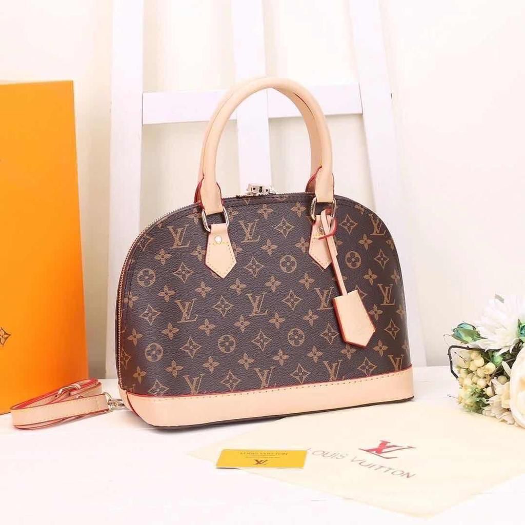 Circular Elegance: LV Round Shape Shoulder Bag